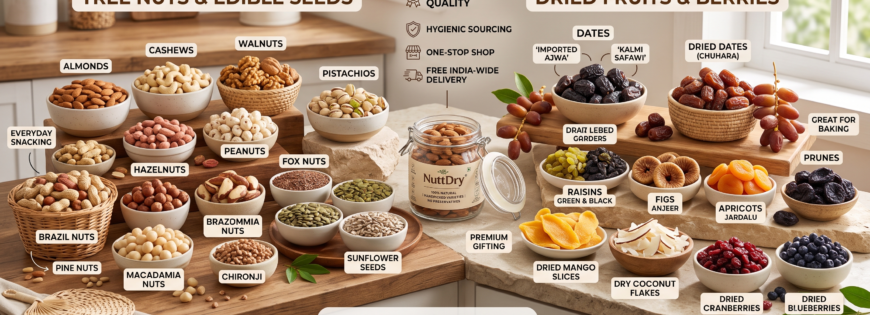 All Kinds of Dry Fruits: Types & Buying Guide | NuttDry