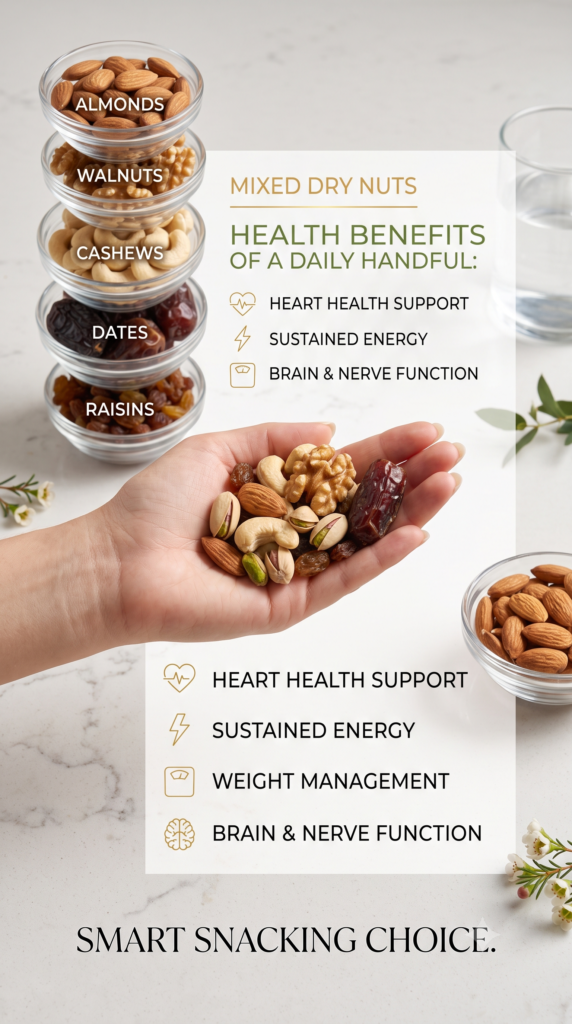 Mixed Dry Nuts: Benefits, Best Combinations & Buying Guide | NuttDry