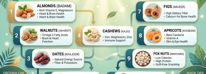Top Dry Fruits for Health: Ranked List (2026) | NuttDry