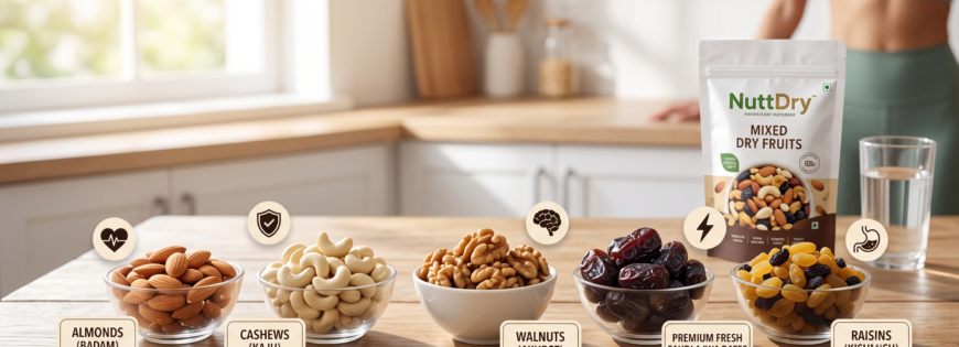 5 Dry Fruits You Should Eat Every Day for Better Health | NuttDry