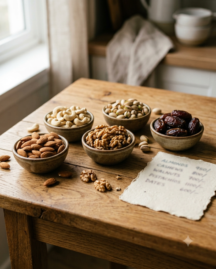 Dry Fruits Rate List (2026): How to Read & Compare Prices | NuttDry