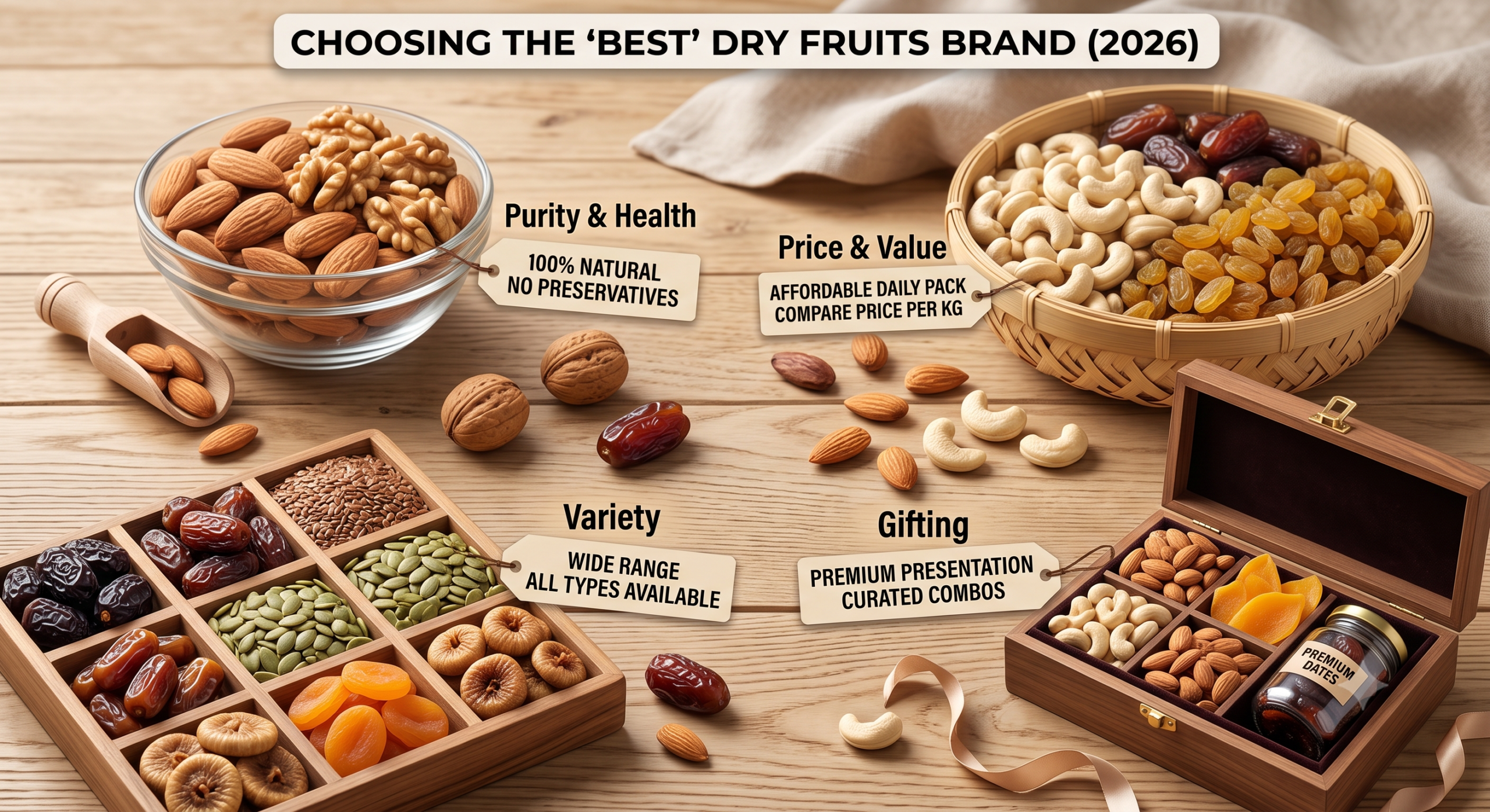 Is There a Best Dry Fruits Brand? How to Decide | NuttDry